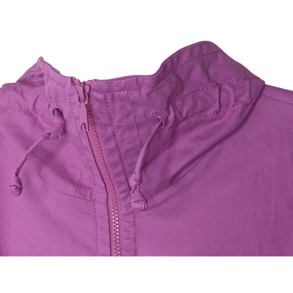 Lafayette 148 New York Pink Zip Front Utility Jacket Women’s Size 10 - Picture 7 of 12